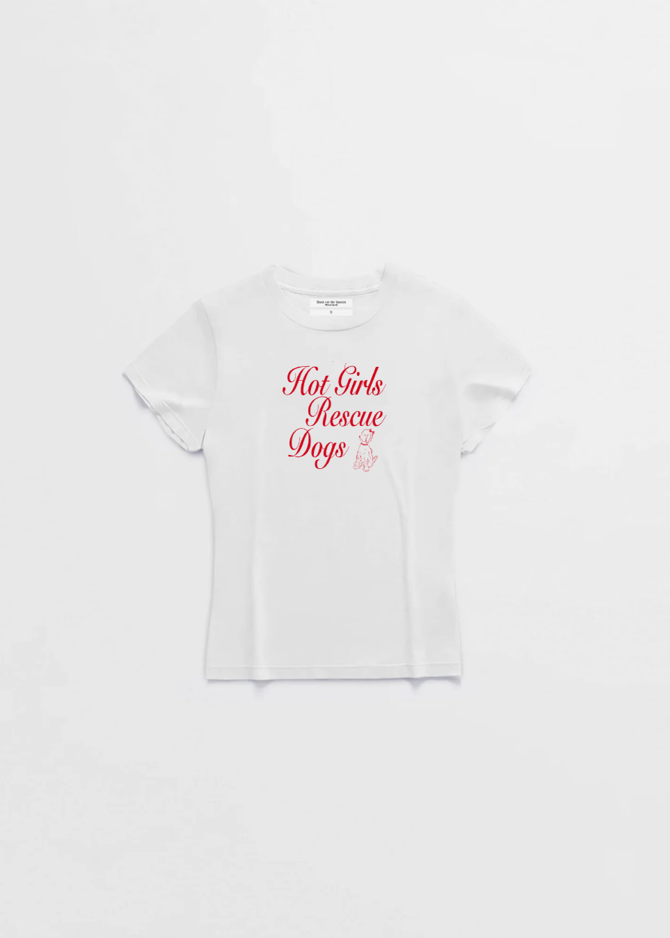 HOT GIRLS RESCUE DOGS BABY TEE