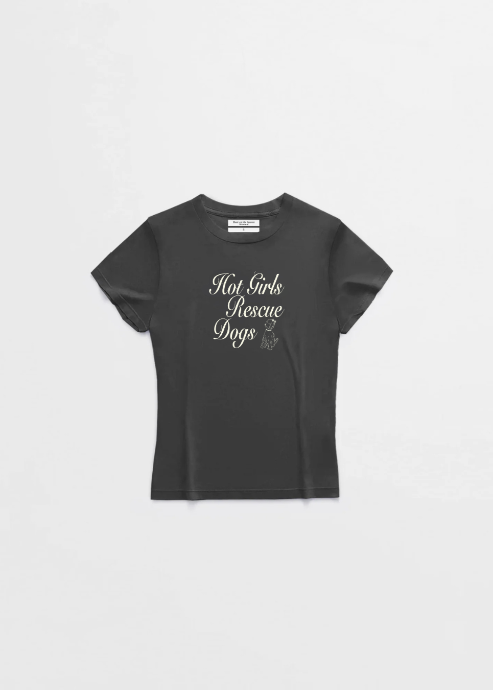 HOT GIRLS RESCUE DOGS BABY TEE