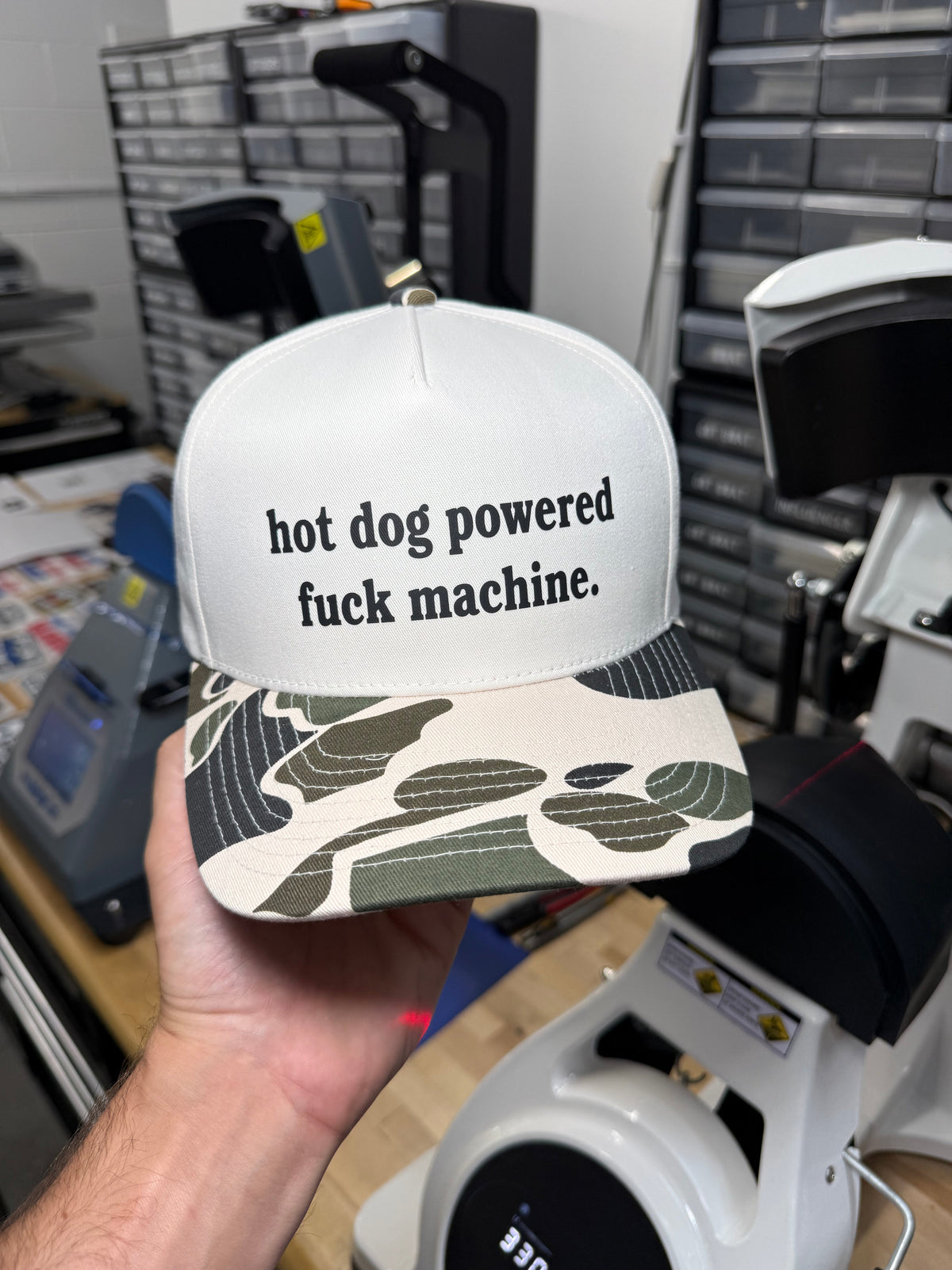 Hot Dog Powered Fuck Machine Snapback