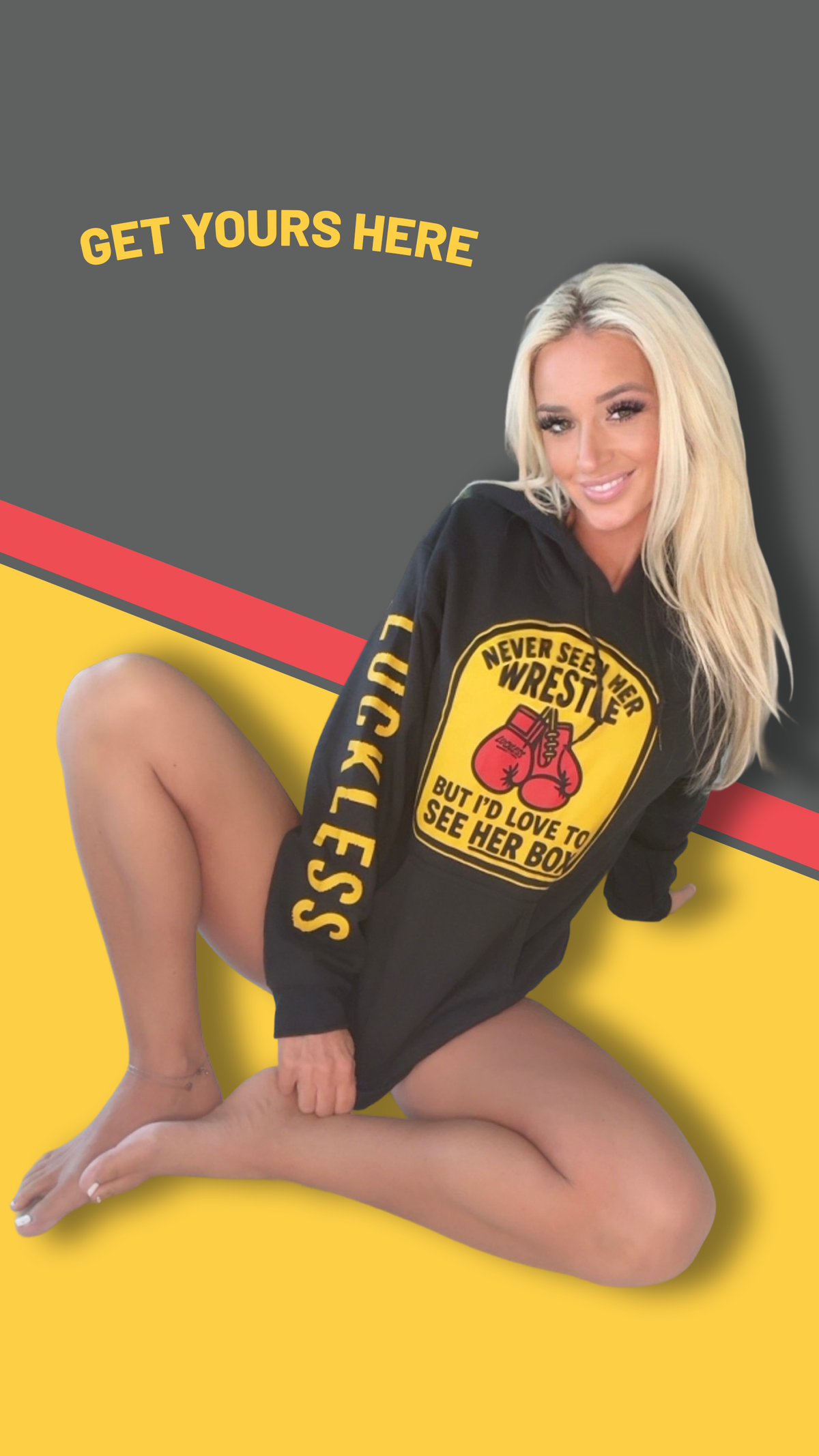 Love to See Her Box Hoodie