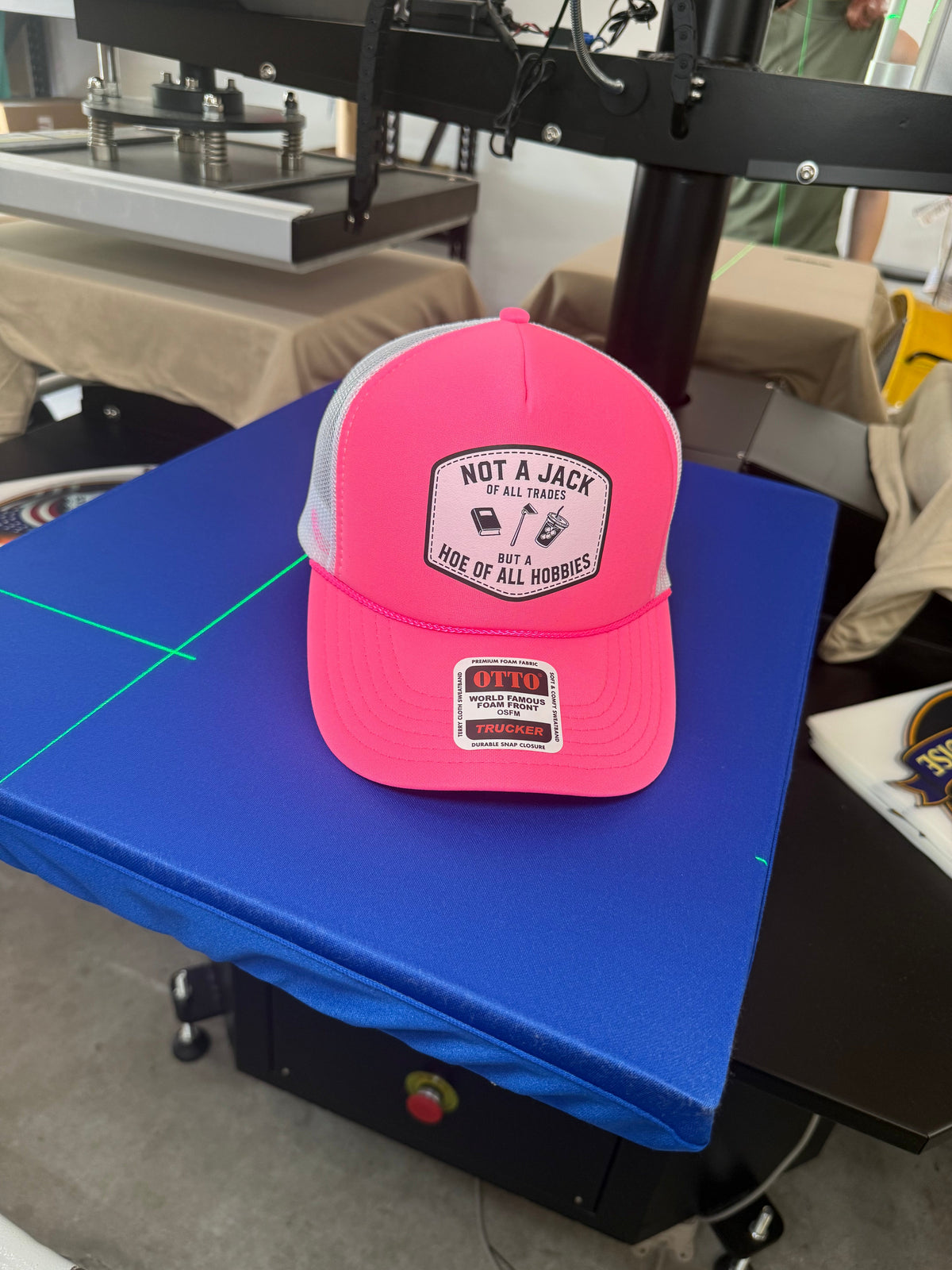 Hoe Of All Hobbies Foam Snapback