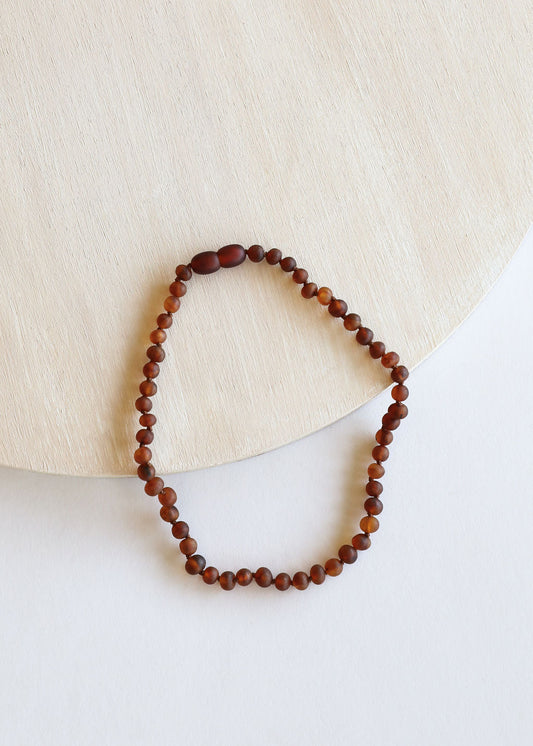 Raw Baltic Amber Necklace – Natural Healing & Warm Energy