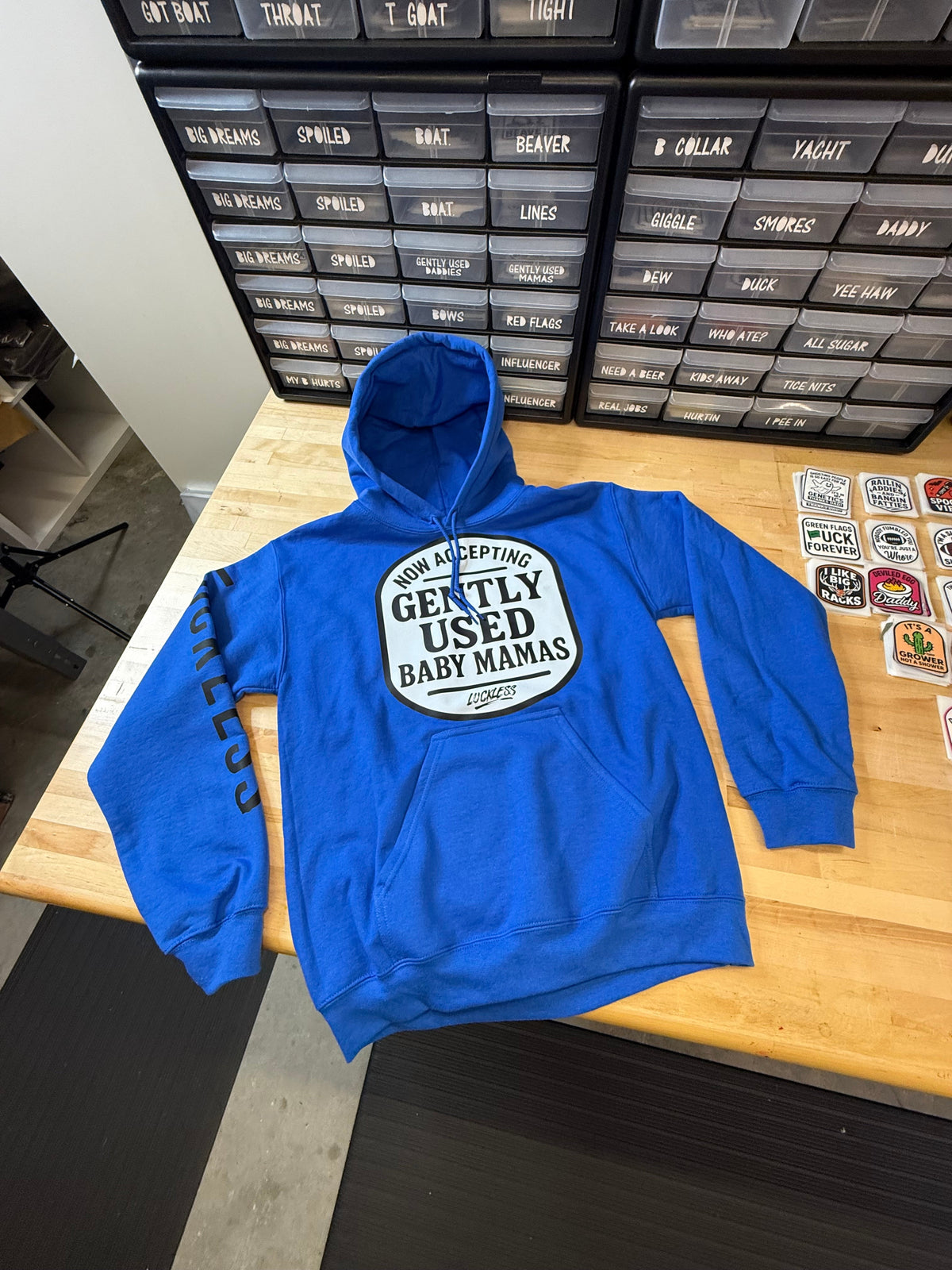 Now Accepting Gently Used Baby Mamas Hoodie