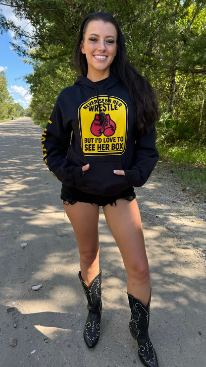 Love to See Her Box Hoodie