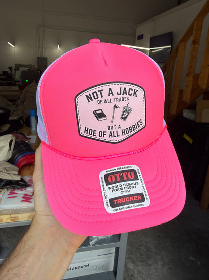 Hoe Of All Hobbies Foam Snapback