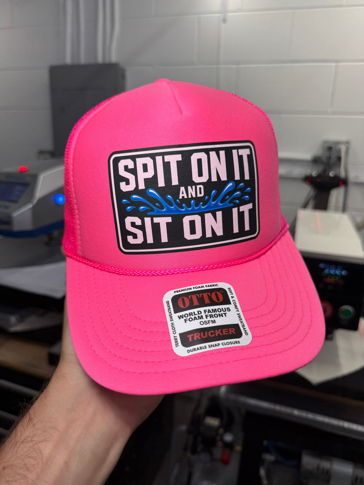 Spit On It Foam Snapback