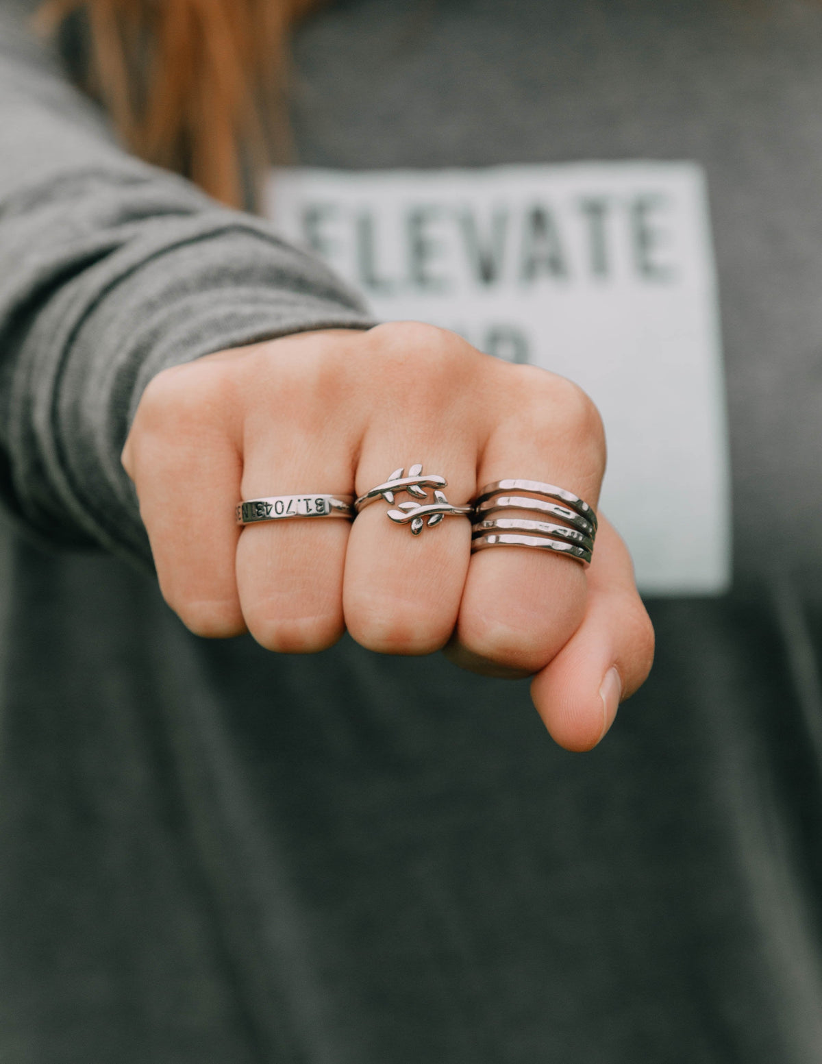 Olive Branch Ring – Symbol of Peace & New Beginnings